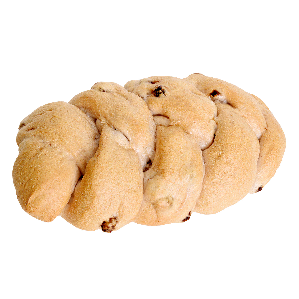 Hefezopf mit Rosinen